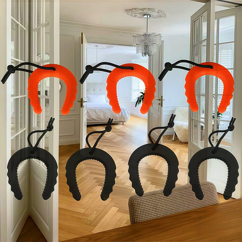 Safe Anti Pinch Hand Door Card Plastic C-type Door Clip Baby Anti Squeeze Hand Anti Close Door Seam Protector Door Stopper Wedge