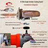 5-Inch Dust Cover for 100/110 Angle Grinder - Dust-Free Cutting and Stone Grooving