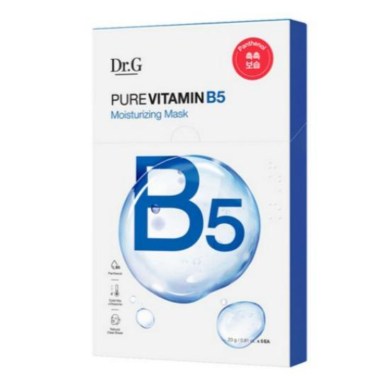 Dr.G Pure Vitamin B5 Moisturizing Mask Hydration & Skin Barrier Care 5 Sheets