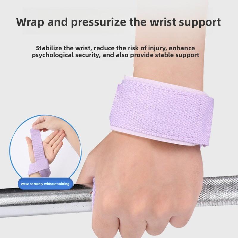 Fitness Grip Strength Band, Anti-slip and Wear-resistant Exercise Assist Belt, Weightlifting Pull-up Fixed and Pressurized Wrist Guard Band