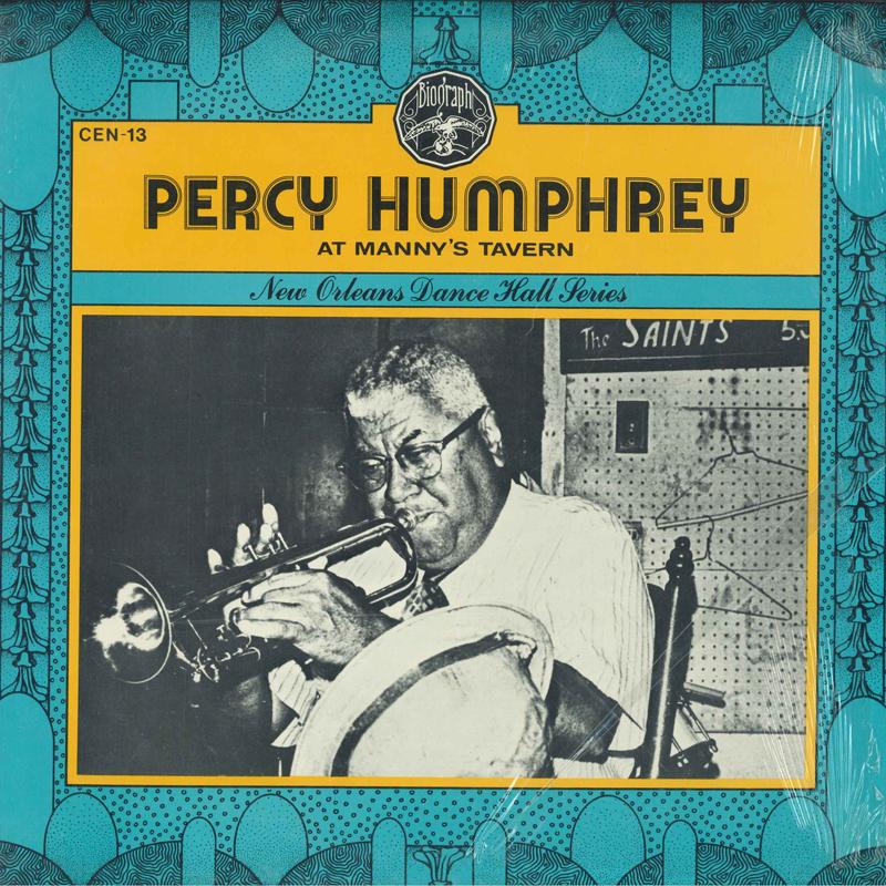 

LP Record PERCY HUMPHREY - At Manny s Tavern CEN13 Biograph 1976 US Jazz Used
