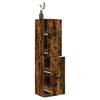 Vidaxl Pharmacy Cabinet, Smoked Oak, 40X41X174.5 Cm
