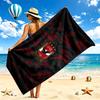 Al Ahly FC Beach Towel Quick Dry Soft MicrofiberSand Resistant Oversized Cabana Bath Sheet for Swimming Pool Travel Gift