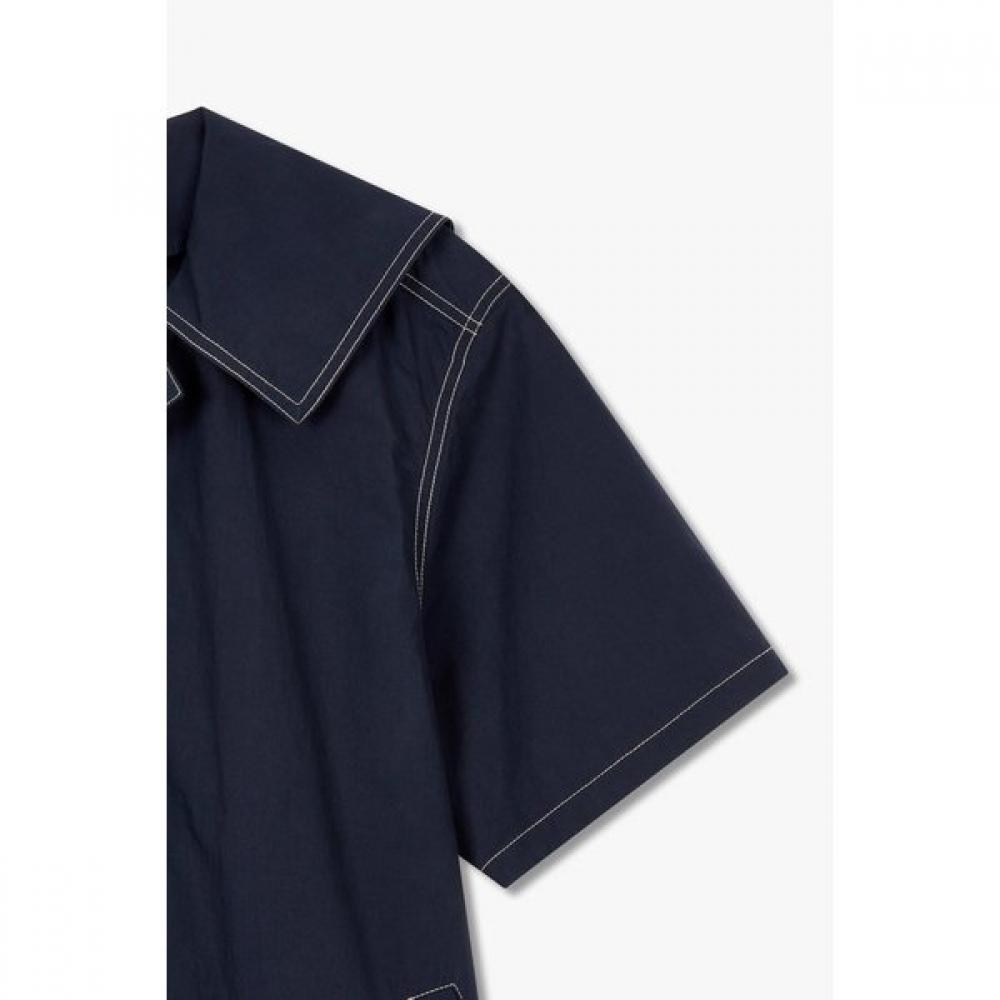 STUDIO TOMBOY Sailor Collar Cotton Dress 9175241981