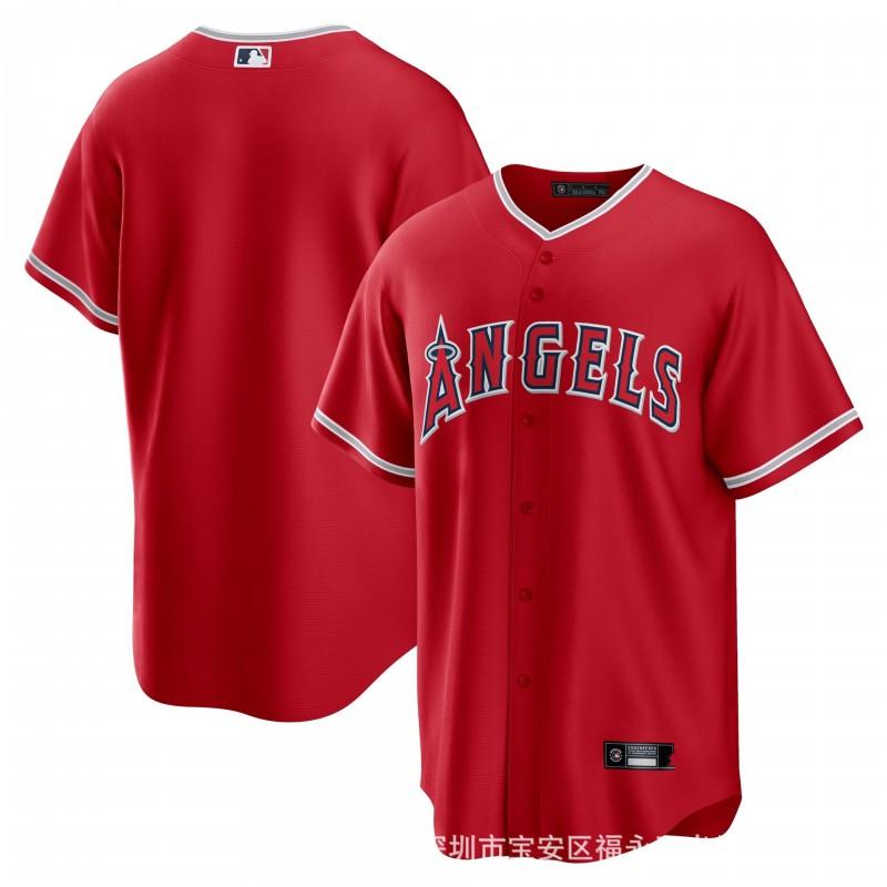 Los Angeles Angels MLB Baseball Jersey Unisex Cotton Sports Fan Shirt Lightweight Athletic Top