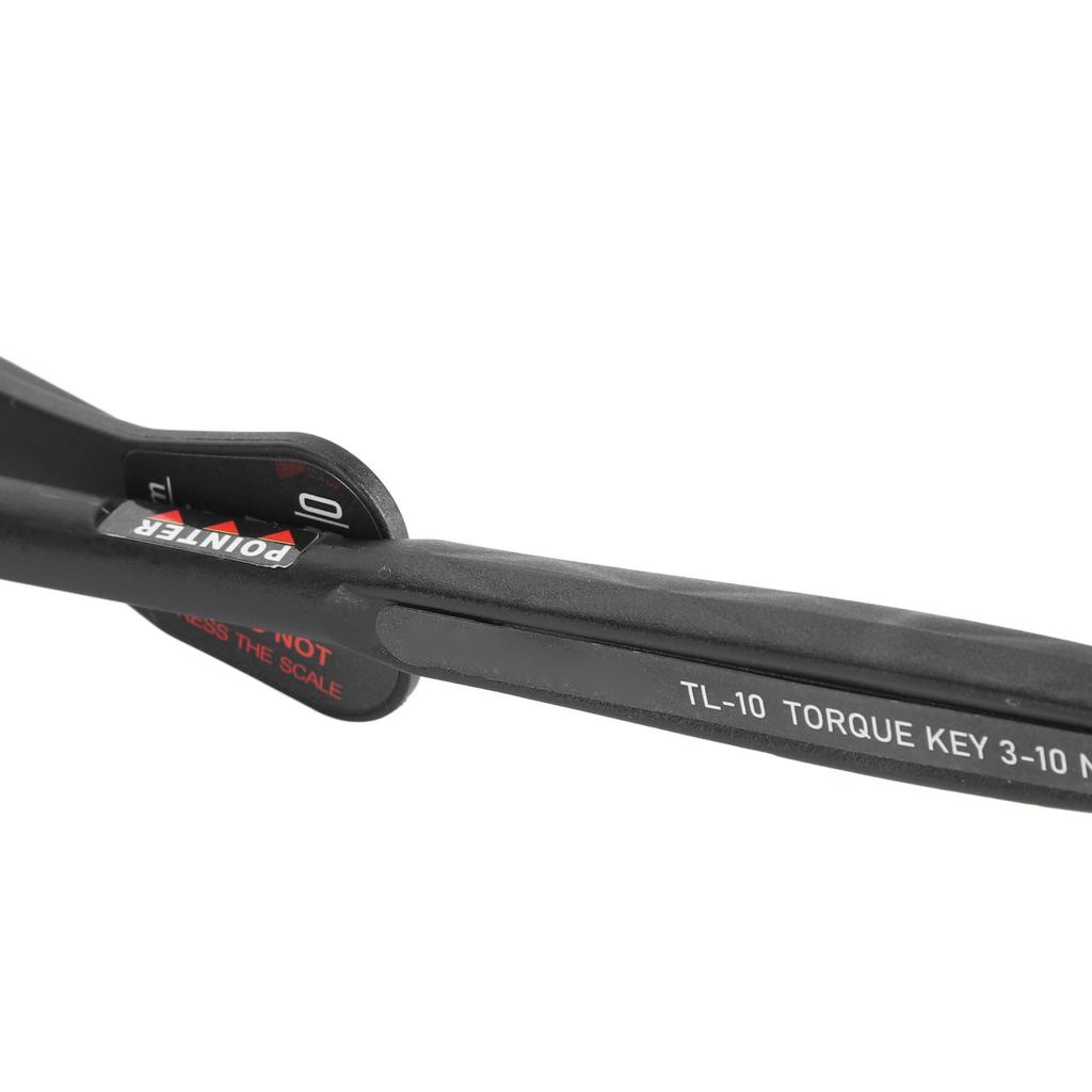 Bicycle Torque Wrench Chrome Vanadium Steel Bike Repair Torque Wrench Nylon Wrapped Handle with 6 Hex Bits for Repairing