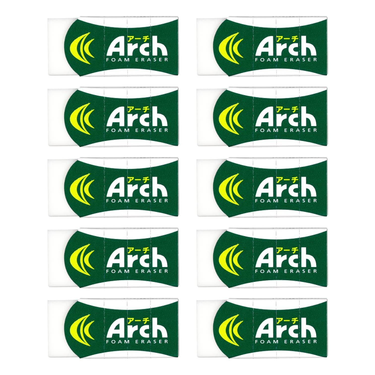 

Sakura Crepas Eraser Arch 60 10 pieces RAF60-10P