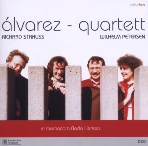 

CD ALVAREZ QUARTET - Petersen/Strauss: Piano Qts HERA02121 Non Japan Classical Used
