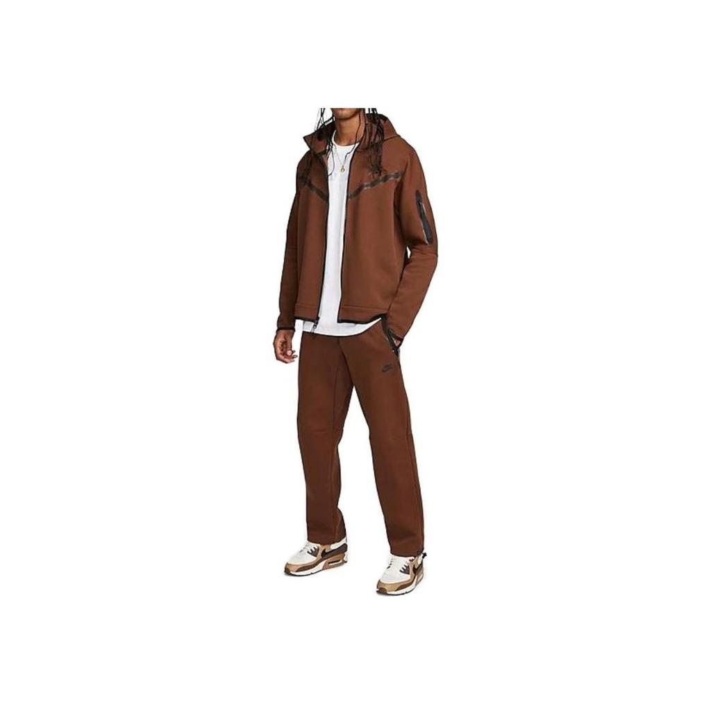 Nike Sportswear Tech Fleece Sweatpants Cacao Brown Men Streetwear DQ4312-259