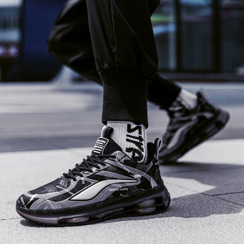 Running Shoes Men Lightweight Mesh Anti-slip Wear-resistant Casual Shoes Men Lace-up Sports Breathable Walking Shoes Men