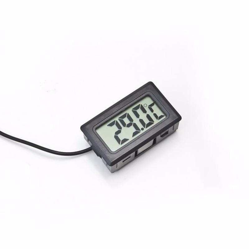 LCD Display Digital Thermometer Mini for Freezer Temperature -50~110 Degree Probe Fridge Thermometer 1m Line Length TL8009