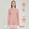 Men's and Women's Wool Silk Thermal Underwear Set: Thin Fleece, High Elastic.
