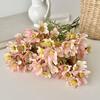 Artificial Spring Flowers Realistic Faux Wildflowers with Stem Colorful Floral Bouquet for Vase Indoor