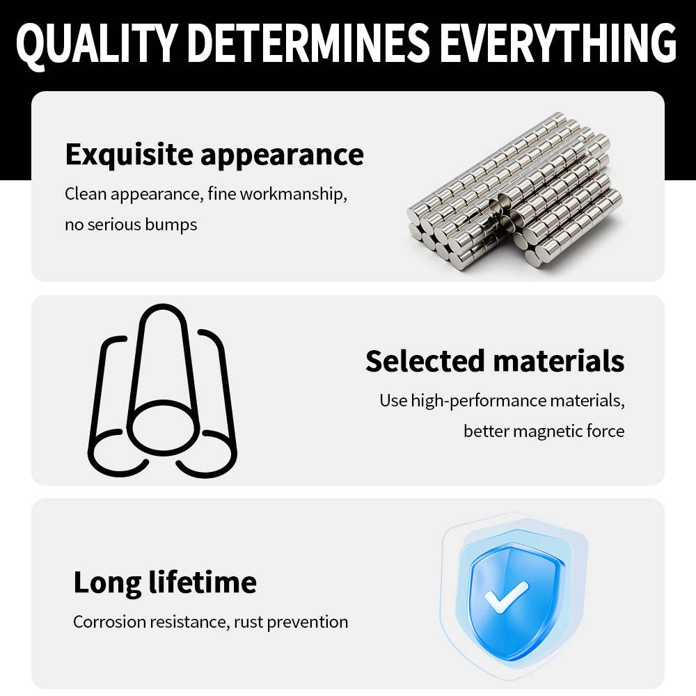 10x8mm Powerful Neodymium Magnet N35 NdfeB Permanent Magnetic imanes Round Super Strong Fridge Magnets DIY