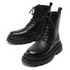 2025 autumn and winter Martin boots men's British wind locomotive leather boots high-top leather shoes platform tooling boots 56735-R