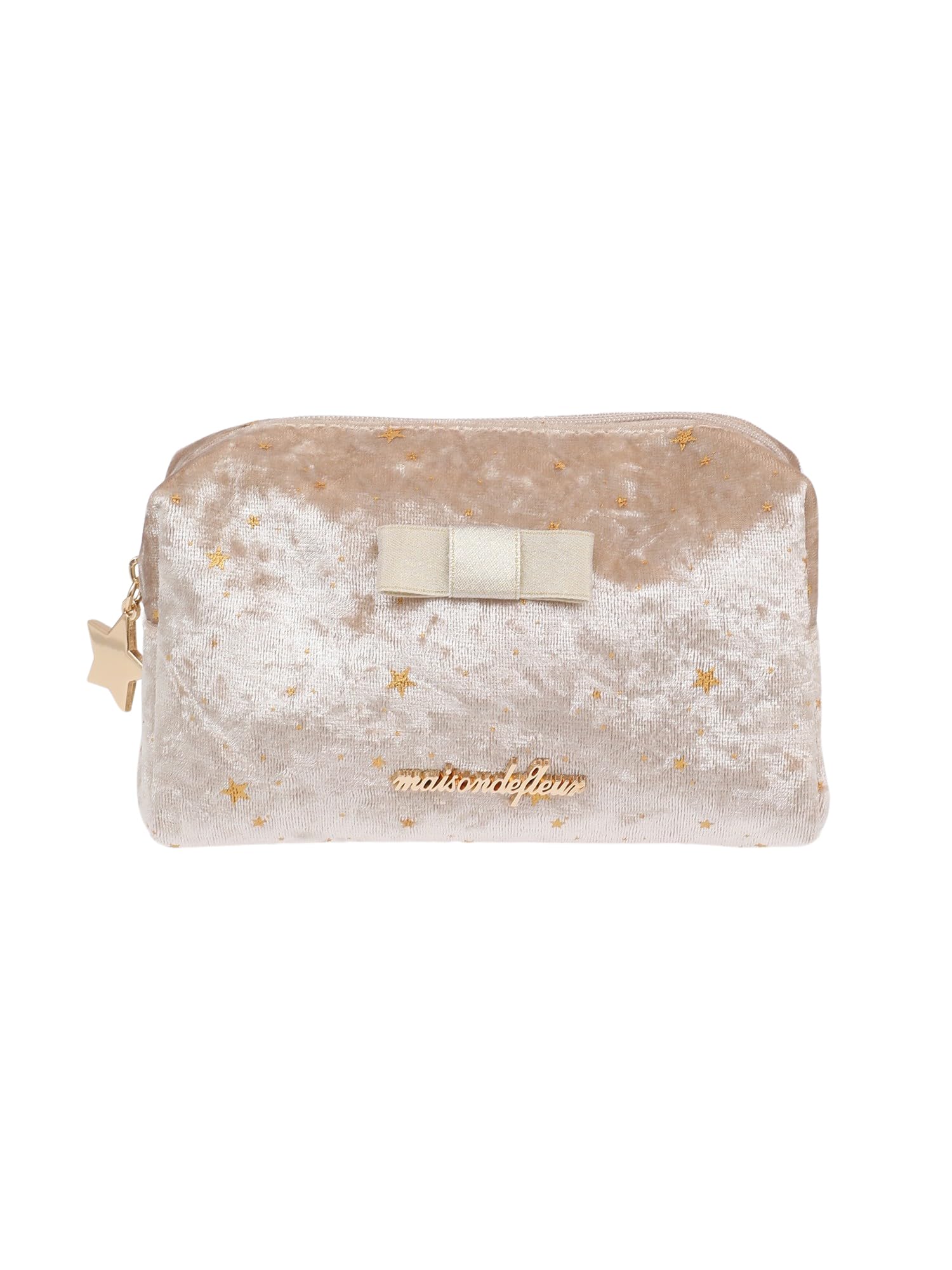 

Косметичка Star Print Square для женщин 8A42FJJ2100 Золотой [Maison Fleur] золотой