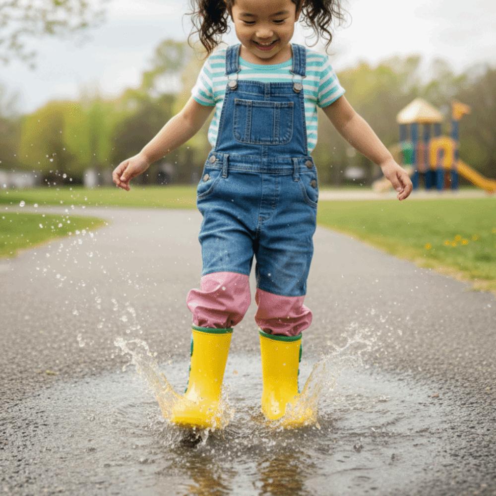 Non-Slip Children Rain Boots EVA Water Shoes Cute Waterproof Shoes Outdoor Use