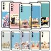 Cute Cartoon Dog Cat Vehicle Case For Realme 16 15T 14 13 12 11 10 4G 9 8 5G Pro Plus C21 C25 C35 GT5 GT3 Neo 2 3 3T 5 Cover