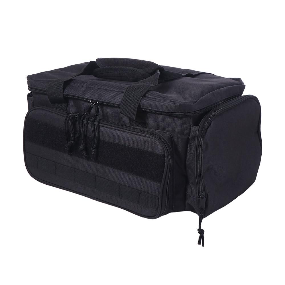 Comfortable Handle Tool Storage Bag Black Color Easy Carrying Multifunctional Work Bag Thick Padded Base