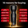 Retractable Jet Cup Automatic Intelligent Interactive Hands-Free Piston Vibrating Masturbator Sex Products