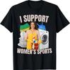 I Support Women's Sports Unwearable Aduld Humor Bootleg T-Shirt Unisex T-Shirt