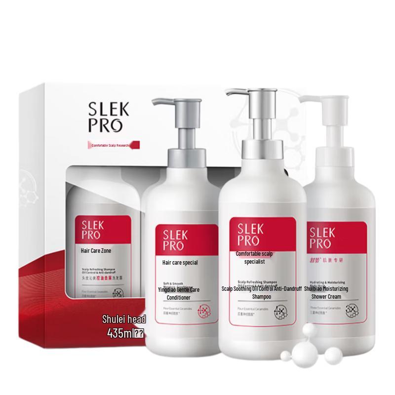 Slek PRO Triple Blessing Hair and Body Care Set