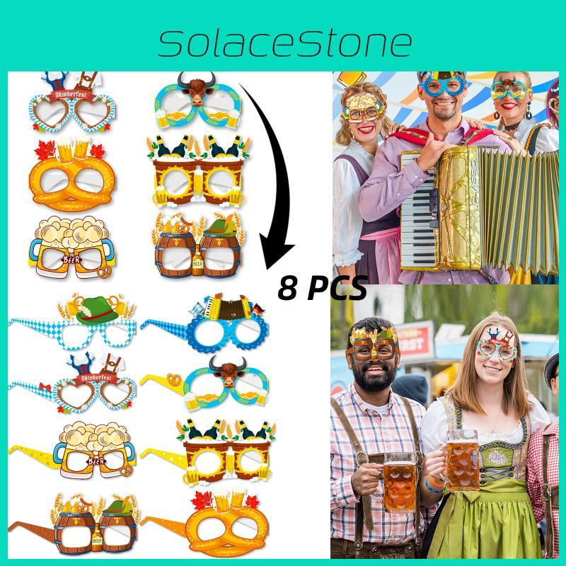 Beer Festival Photo Props Paper Glasses For Cross-border Munich Beer Festival Party Decorations Code Beer Festival Glasses)