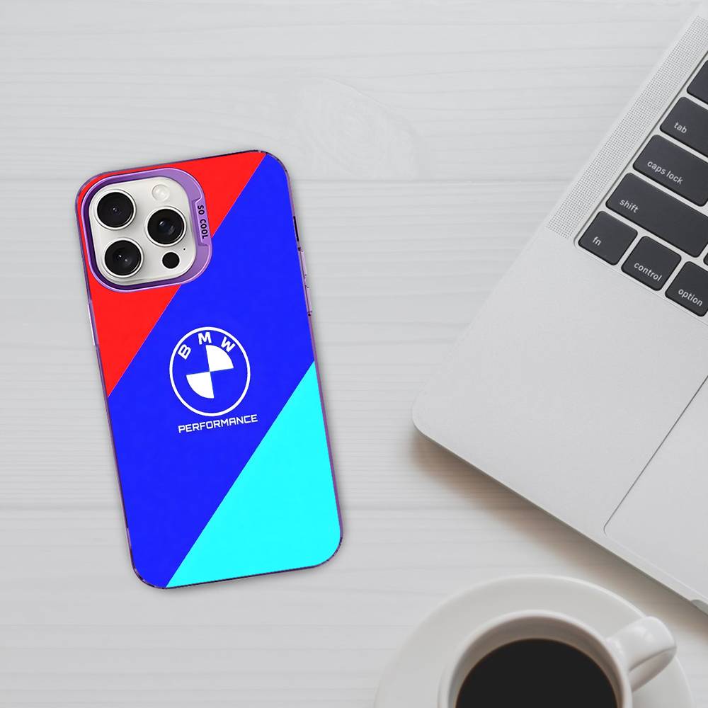BBIP8 B-BMW-W Fashion Phone Case For IPhone 16 15 14 13 12 11 17 Pro MAX Plus Pro Matte Shockproof Cover