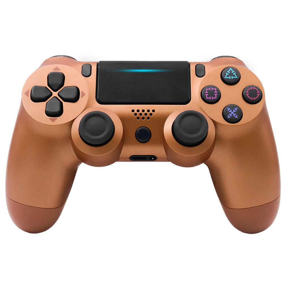4.0 Wireless Bluetooth Controller Gamepad with Light Strip for PS4