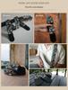 Personalisierter Graffiti-Wand-Schwarz-Tintenspritzer-Gitarren- & Bassgurt - Bequemer Entlastungsgurt