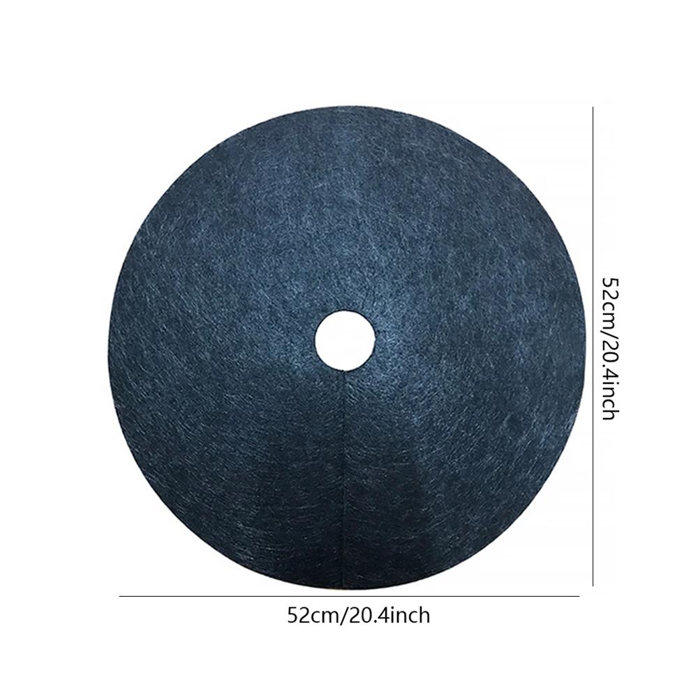 10PCS Tree Protection Weed Mats Ecological Control Non-Woven Cloth Mulch Ring Round Weed Barrier Plant Cover for Orchard Garden