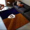 1PC rug Dynamic Qarabag Crest Design Carpet, Chair Rug,Area Rug for Office Bedroom living rooms bedroom, Doormat decor Christmas fan gifts