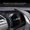 BBKG7 4Pcs Car Inner Door Bowl Stainless Steel Protection Cover Stickers For BMW X3 G45 G48 2024-2025 Sticker Styling Accessories