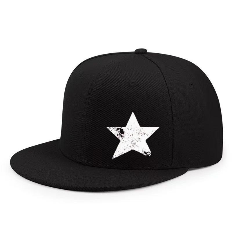 Unisex Light Panel Adjustable Peaked Cap Versatile Casual Flat Brim Hat