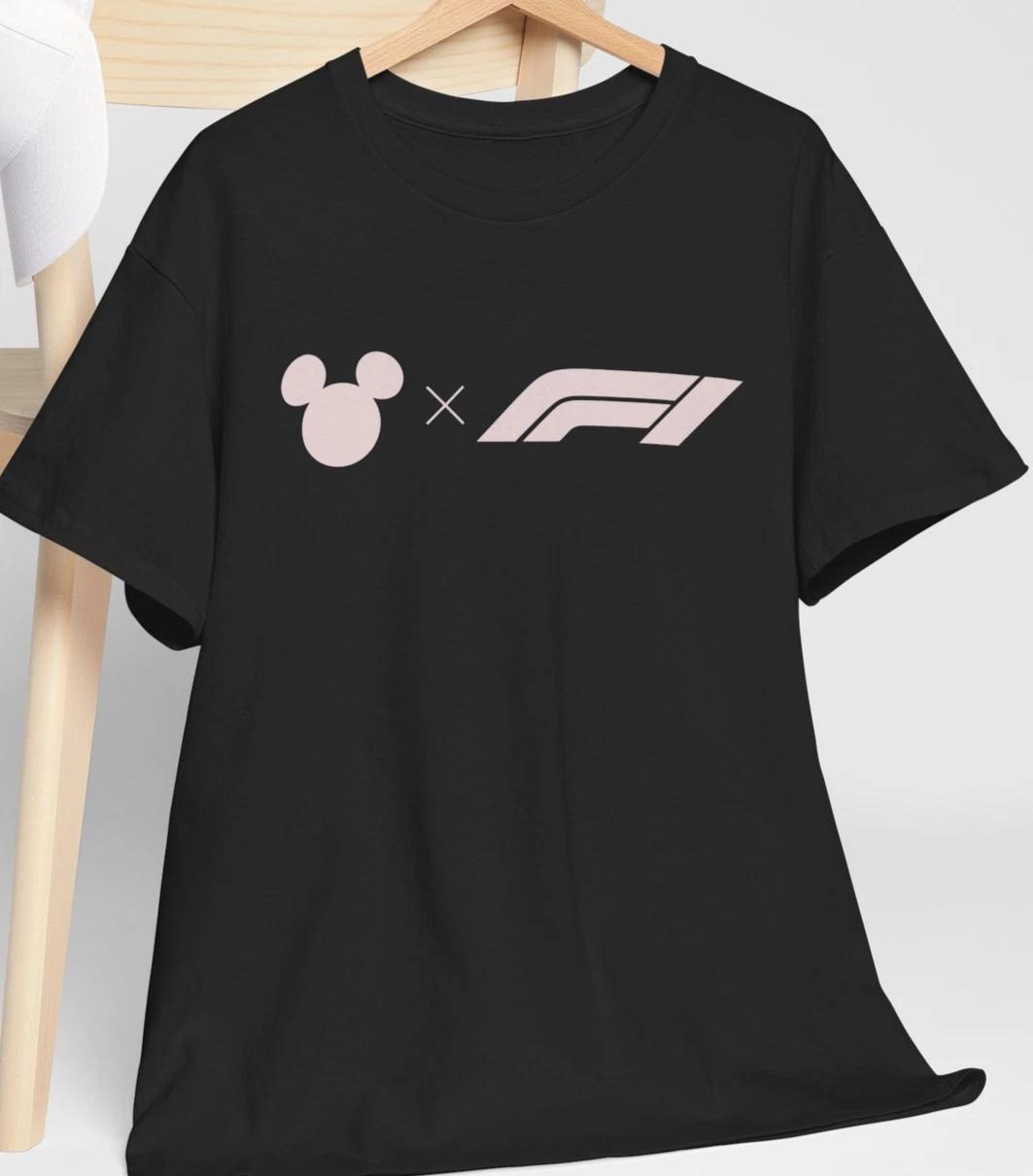 

F1 Mickey Mouse Disney Formula 1 One Las Vegas GP Grand Prix Xmas gift Tee Shirt S