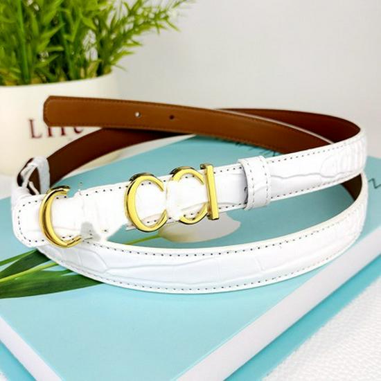 Stylový dámský kožený pásek 2,0 cm - Všestranný módní doplněk k šatům a kalhotám