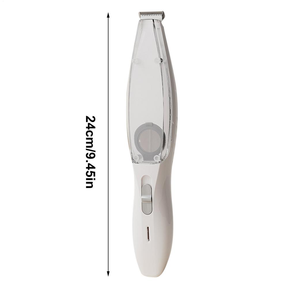 Pet Grooming Clippers Cordless Quiet Paw Trimmer 2-Speed Waterproof Pet Hair Thick Coats Clippers Trimmers With Vacuum Cleaner