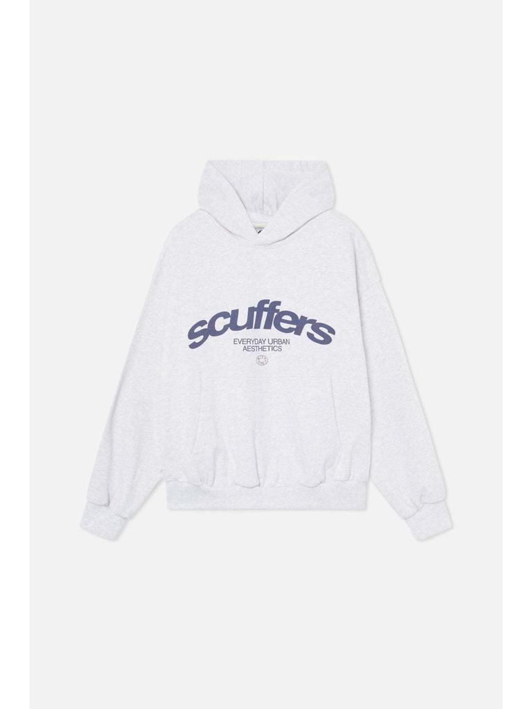 Scuffers Gothic Core Damen Schwarz Ultraleicht Logo Hoodie Sweatshirt