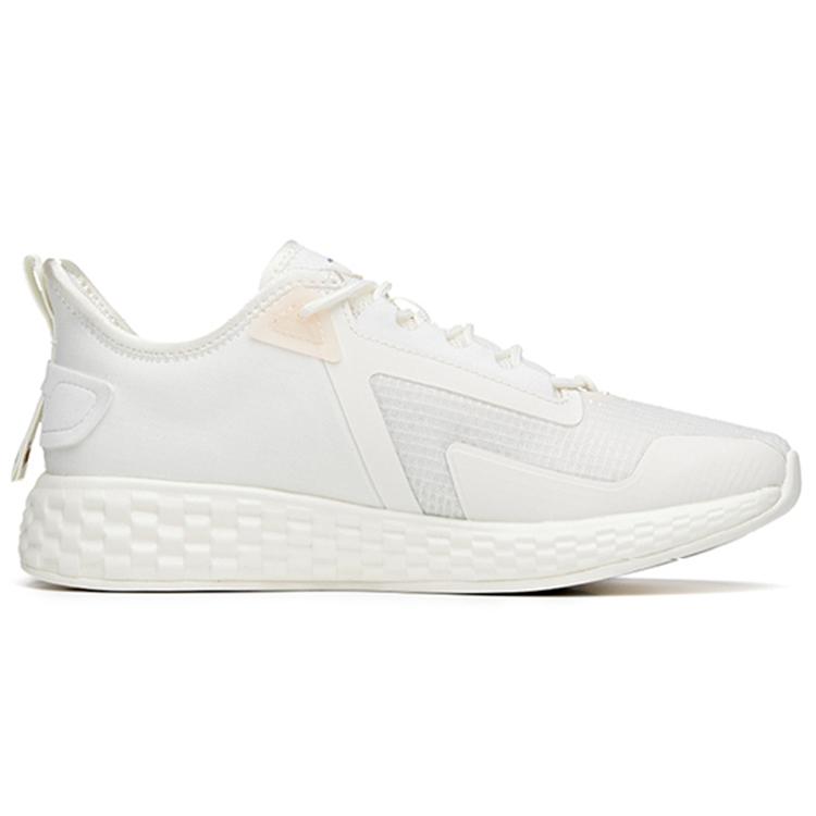 New Anta Running Collection Cushioning Anti-Slip Wear-Resistant Breathability Low-Top Running Shoes Women's White Purple 922125523-1