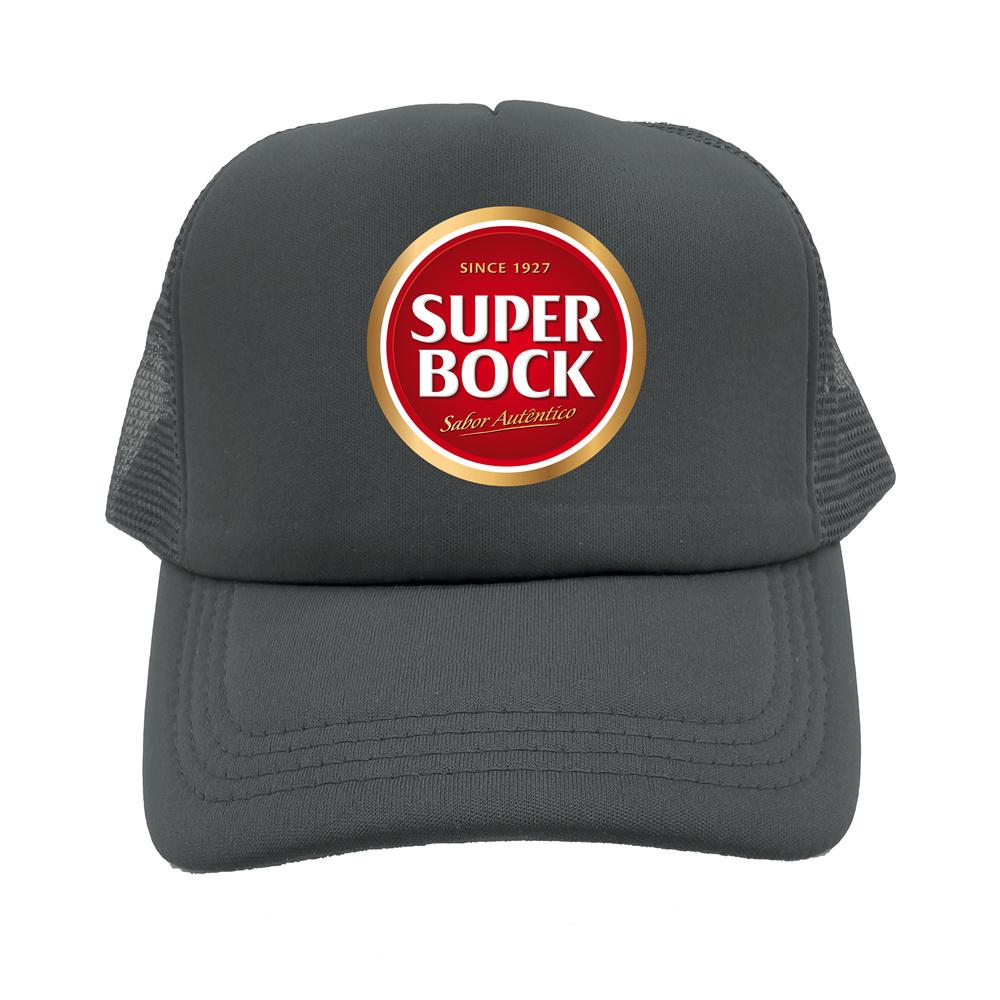 Berretto Trucker Super Bock Unisex Cappello Divertente Cappellino da Baseball Fresco Estivo Cappellini Unisex a Rete