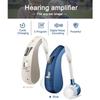 USB Recharging Digital Hearing Aid Adjustable Tone Air Conduction Headphones  For Senior Adults