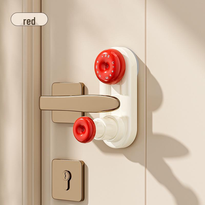 Child and Pet Safety Door Lock - Anti-Cat Handle Blocker and Opening Preventer