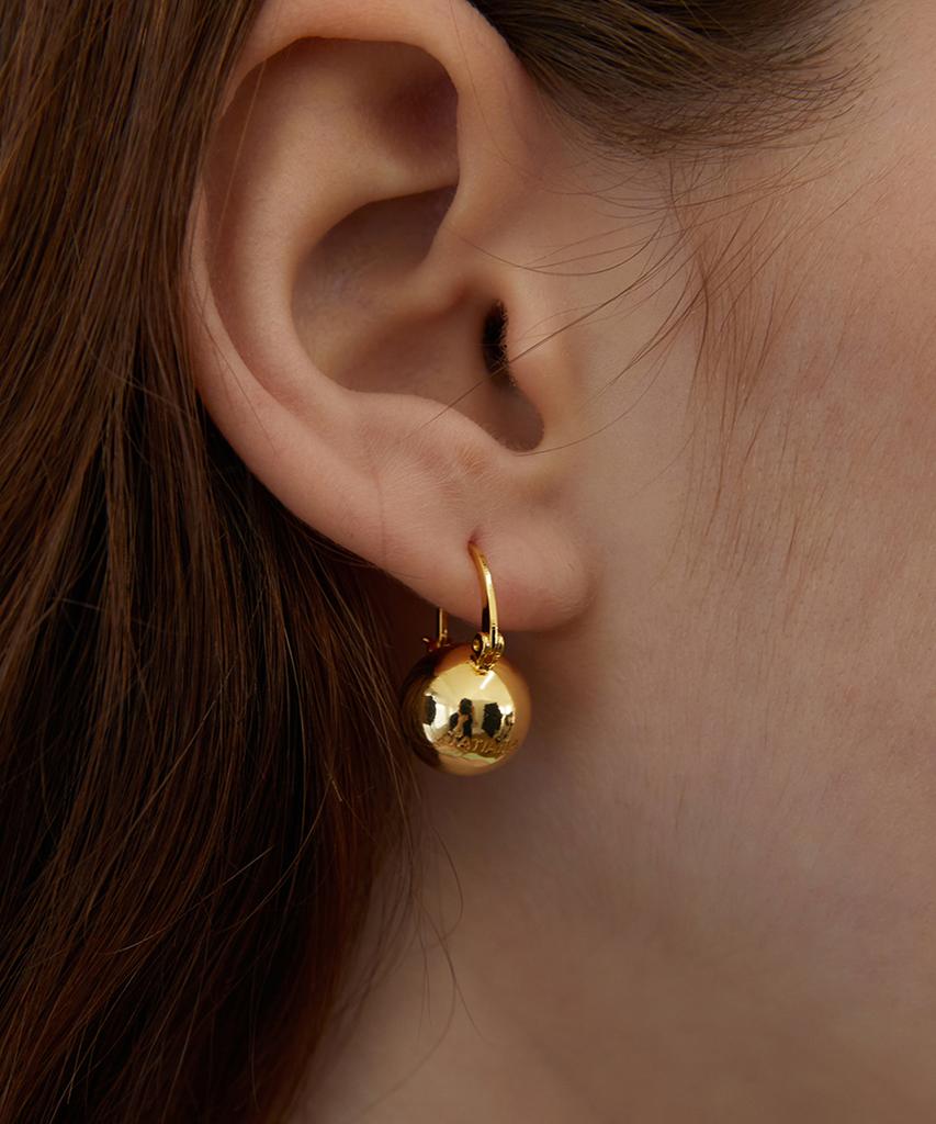 Tatiana Imprint Ball Hoop Earrings Ec1961