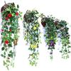 Beautifully Realistic 90 Cm Fake Silk Rose Vine For Perfect Home Decoration And Hanging Decor