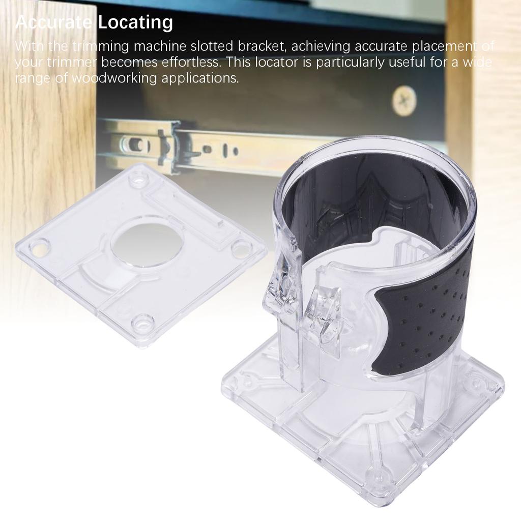 Invisible Fastener Slotting Bracket 0 to 2 Inch Adjustable Trimming Machine Slotted Bracket for Woodworking