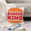 Fashion Print B-Burger K-King Pillow Case Office Cushions Suitable For Sofa Car Bedroom Decorative Cushion Cover