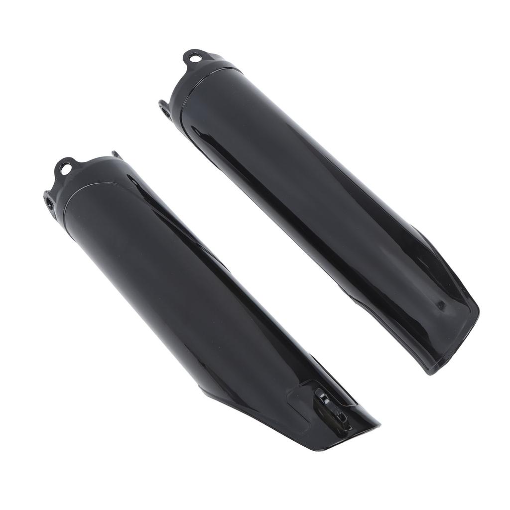 2Pcs Front Fork Tube Cover Glossy Black for CRF250R CRF250X CRF450R CR125 CR250 CRF 450 RX