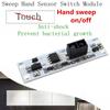Sweep Hand Sensor Switch Module DC 5V-24V 12V Short Distance Scan Sensor 72W 3A Constant Voltage for Auto Smart Home