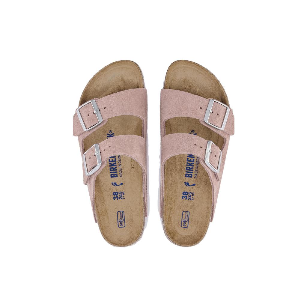 Birkenstock Suede Fashion Trend Slide Slippers Women's Pink Regular 1023208