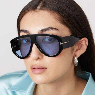 Europäisch-amerikanischer Stil Sonnenbrille für Damen Pilotenform Stilvolle Sonnenbrille Damen Autofahren Wandern Sonnenbrille für Herren